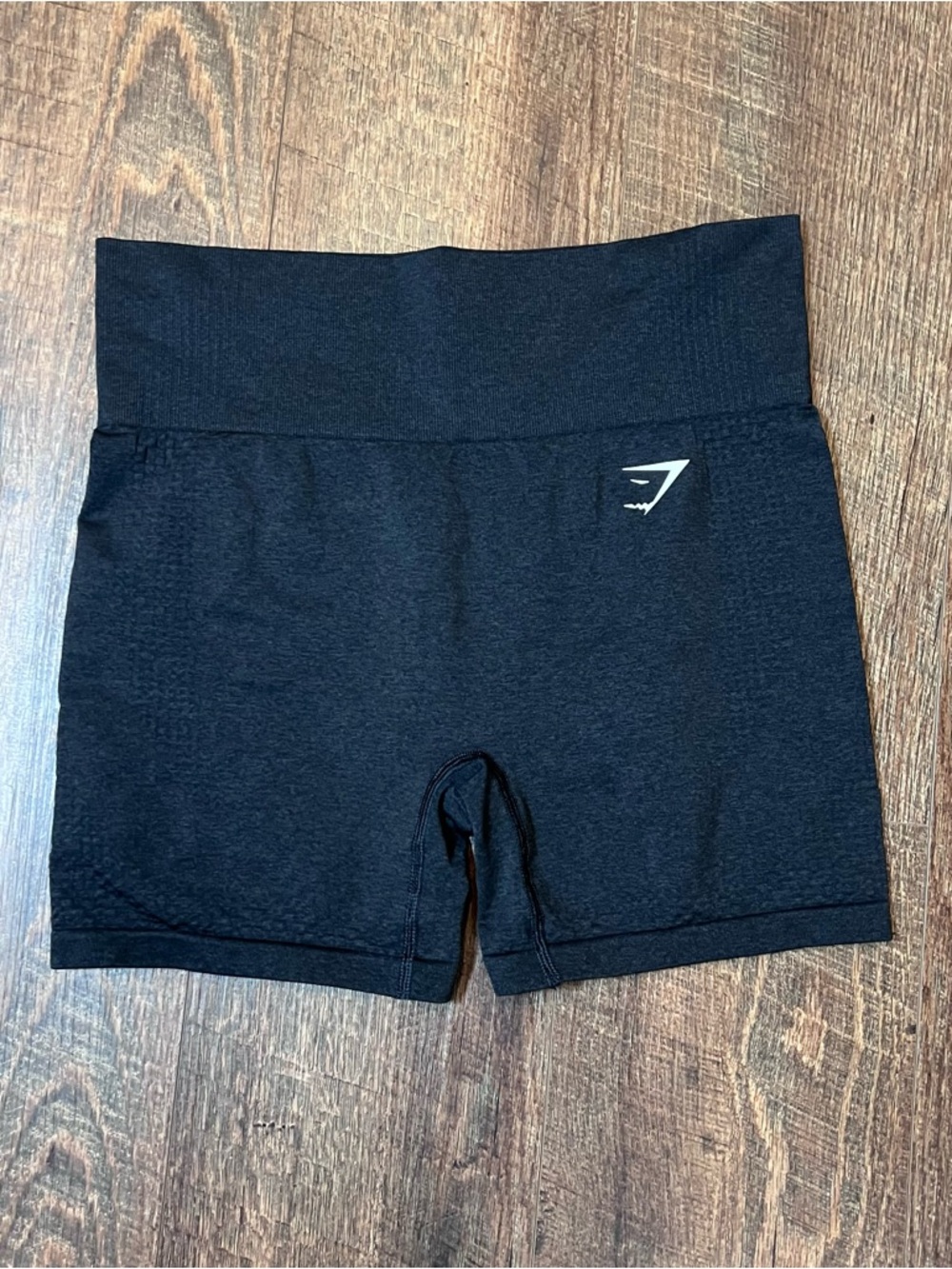 Gymshark Black High-Waist Seamless Bike Shorts